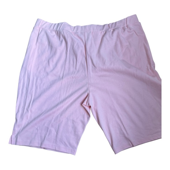 Quacker Factory Pants - QVC Quacker Factory shorts in baby pink inseam 11” w/pockets size XL